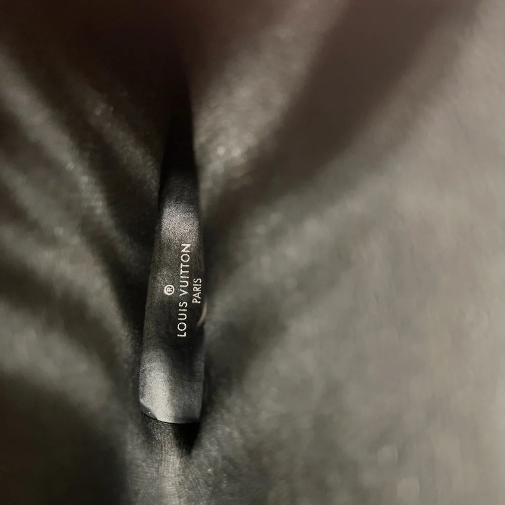 LV black womens rain boots - Picture 6 of 6